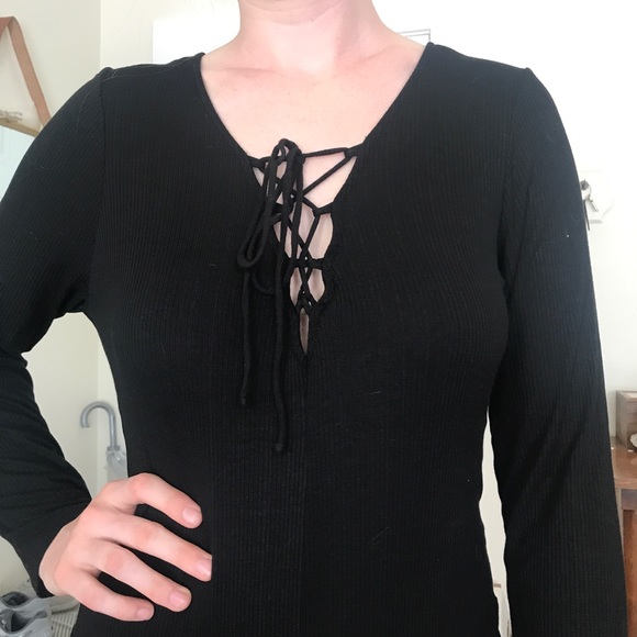 Gianni Bini Black Body Suit